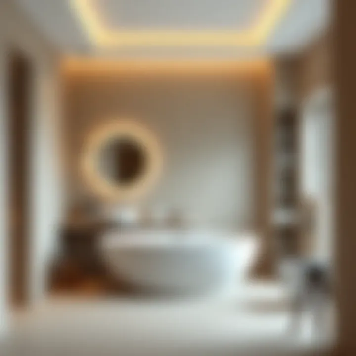 Modern Design Features of Bathroom Suites Elegant bathroom suite highlighting modern design features