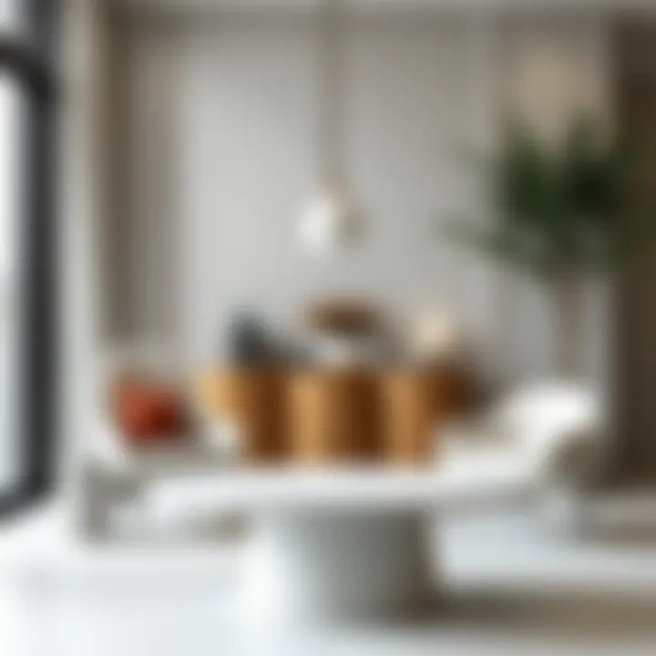 Contemporary Decor with Marble Elegance Stylish white marble table paired with contemporary decor.