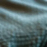 The Allure of Boucle Fabric Elegant boucle fabric showcasing its rich texture