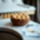 Elegant cast tartlet showcasing intricate design