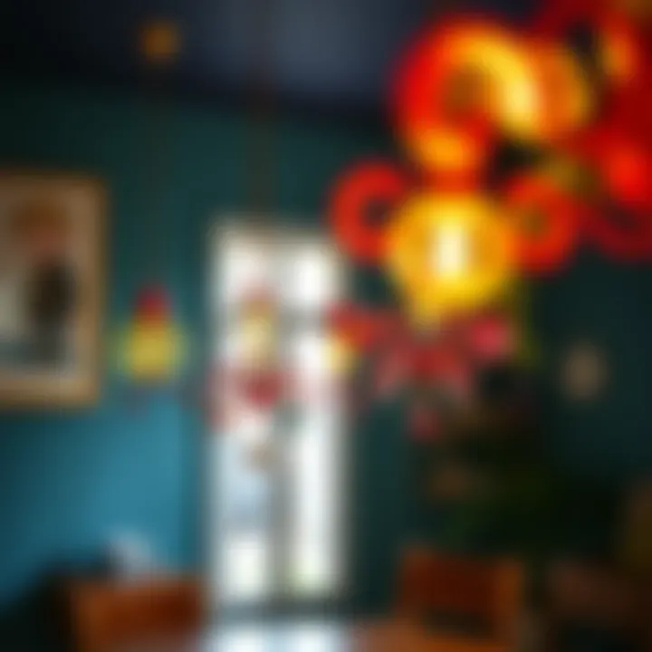 Colorful and playful chandelier options