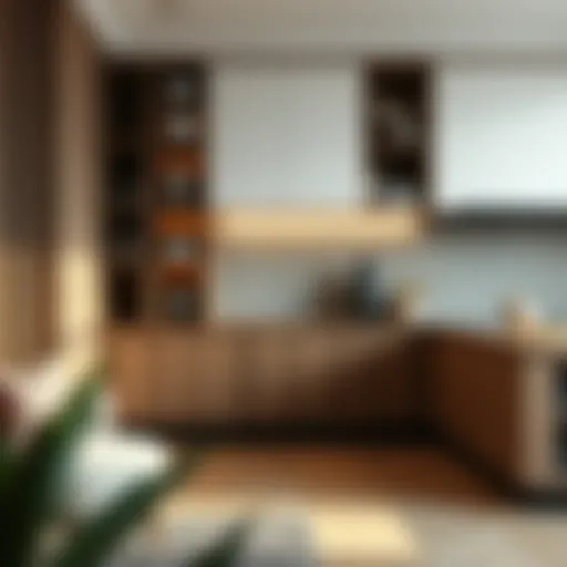 Elegant cabinet assembly accessory showcasing design and functionality.