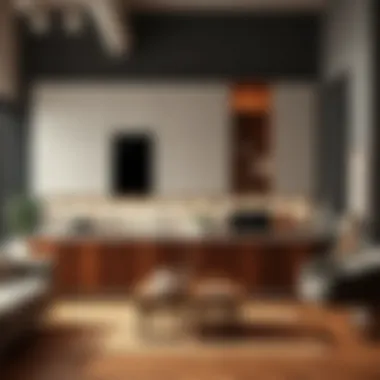 Diverse Cabinet Mounting Options Variety of cabinet mounting options displayed in a chic interior setting.