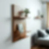 Minimalist Wall Shelf Support Contemporary wall shelf support showcasing a minimalist design