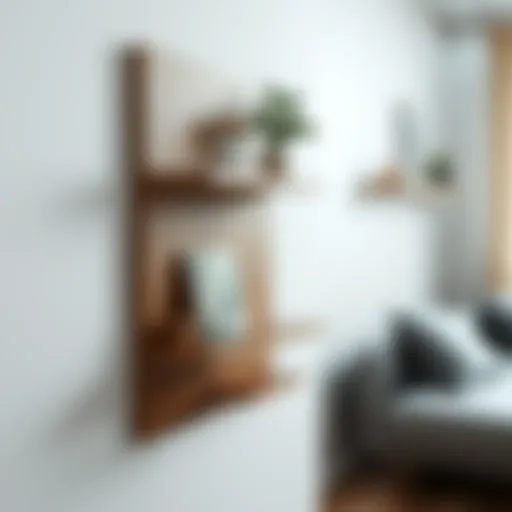 Minimalist Wall Shelf Support Contemporary wall shelf support showcasing a minimalist design