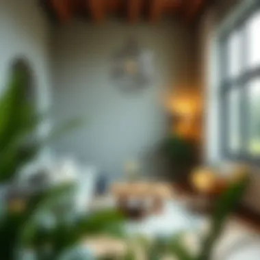 Sustainable and Eco-Friendly Interior Paint Eco-friendly paint options showcased in a modern setting