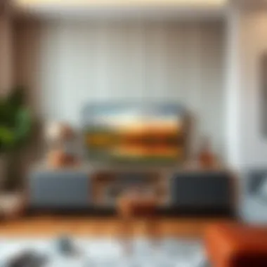 Eco-Friendly Elegance Stylish TV unit featuring eco-friendly materials