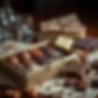 Artisan Chocolate Assortment Artisan chocolate assortment beautifully packaged