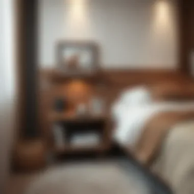 Practical Storage Solutions for Bedside Tables Functional bedside table with storage solutions