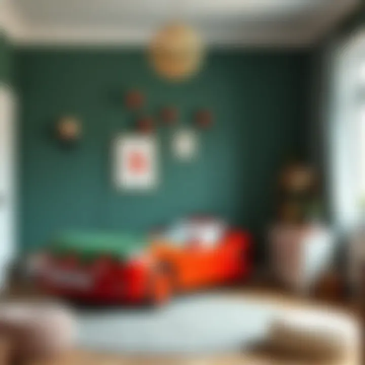 Sustainable Decor Solutions for Youth Rooms Sustainable solutions for youth room decor featuring a strawberry car bed
