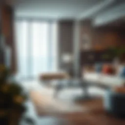 Stylish Idar coffee table in a modern living room setting