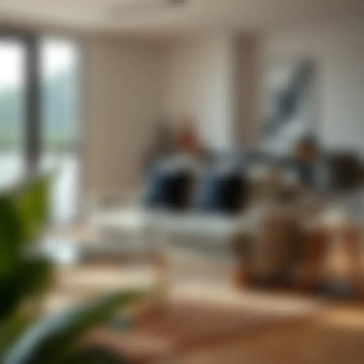 Contemporary Double Bank Seat Stylish double bank seat in a modern living room setting