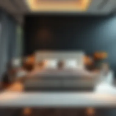 Elegant Bed Design in Modern Decor Luxurious bedroom showcasing a stylish bed frame