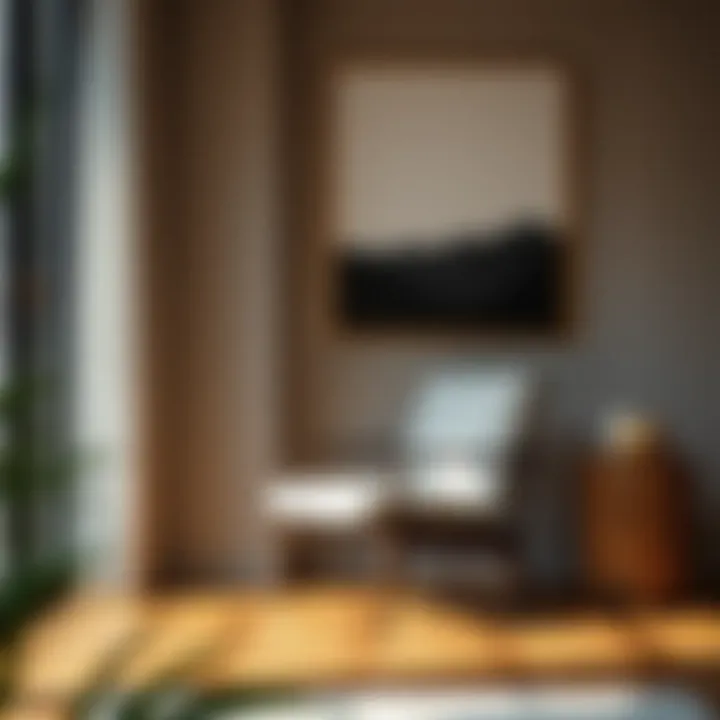 Armless Chair in Modern Decoration Elegant armless chair complementing contemporary decor