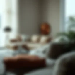 A stylish, modern sofa set showcasing various upholstery options.