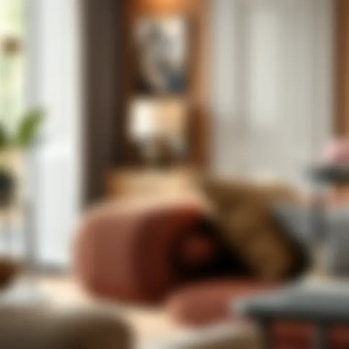 Elegant Armrest Accessory Elegant armrest accessory enhancing living room aesthetics