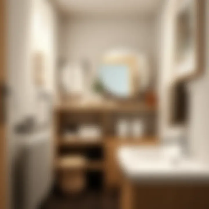 Innovative Storage Solutions for a Neat Bathroom Organized bathroom space with innovative storage solutions