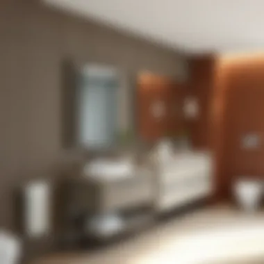 Stylish Materials in Bathroom Cabinetry Stylish materials used in bathroom cabinetry