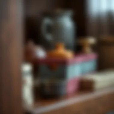 Quality Materials in Madame Coco Close-up view of the high-quality materials used in the storage container