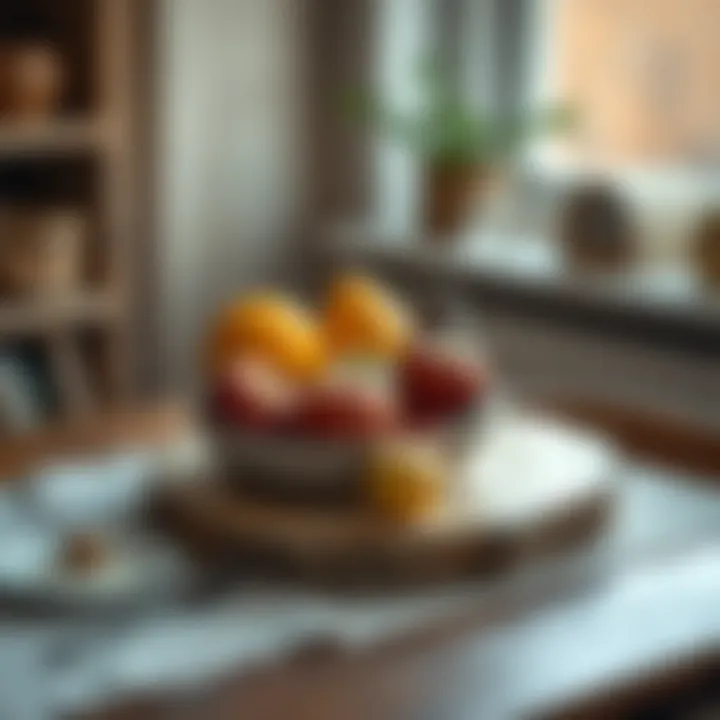 Rustic Wooden Fruit Tray Rustic wooden fruit tray emphasizing natural aesthetics and craftsmanship