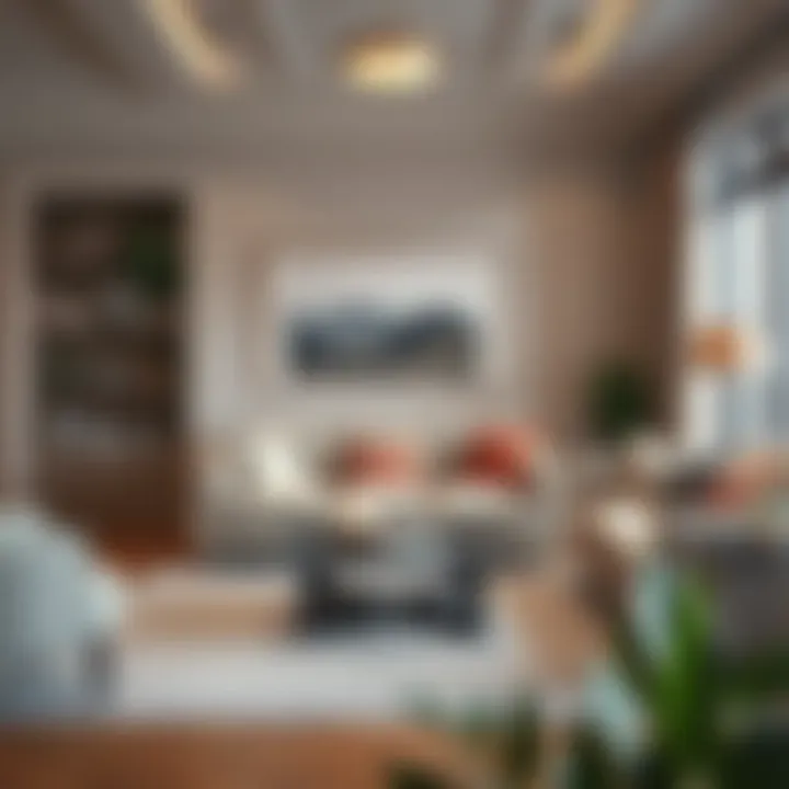 Chic Seating Group in a Living Room Elegant seating arrangement in a cozy living space