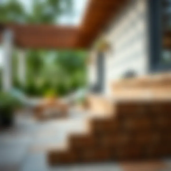 Variety of Outdoor Tile Materials A close-up of various outdoor tile materials