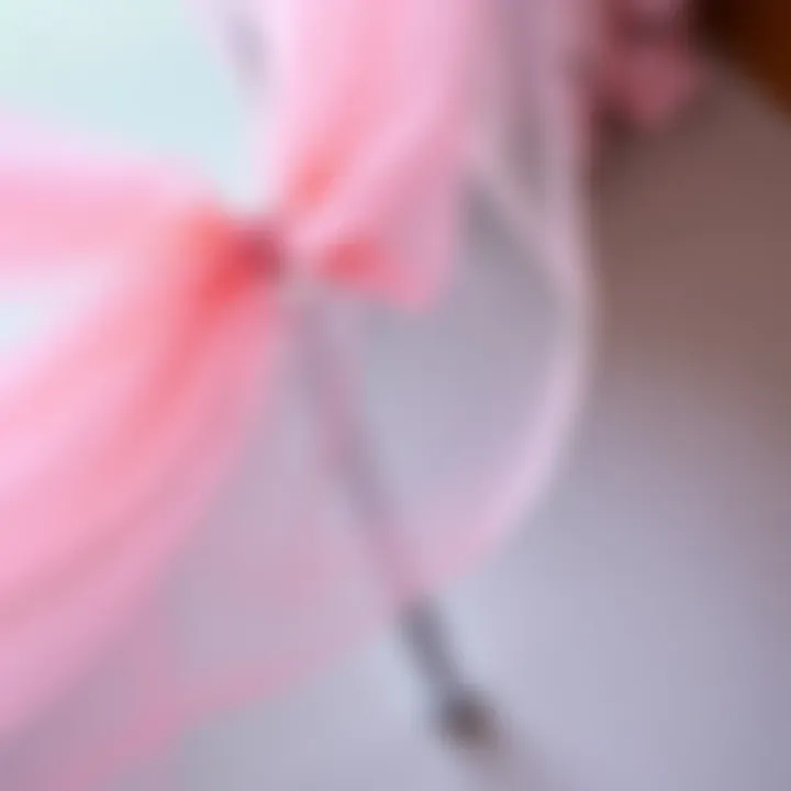 Maintenance Tips for Pink Tulle Fabric Care instructions for maintaining the quality and longevity of pink tulle fabric.