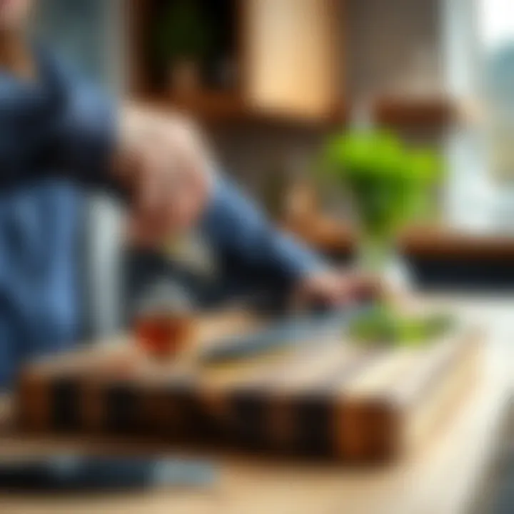 Essential Care for Cutting Boards Proper maintenance of a cutting board with oil