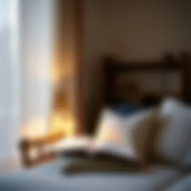 Creating a Cozy Atmosphere with Lighting Cozy reading nook with a stylish table lamp
