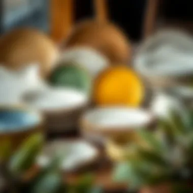 Aesthetic Arrangement of Ceramic Plates Aesthetic arrangement of ceramic plates in various styles