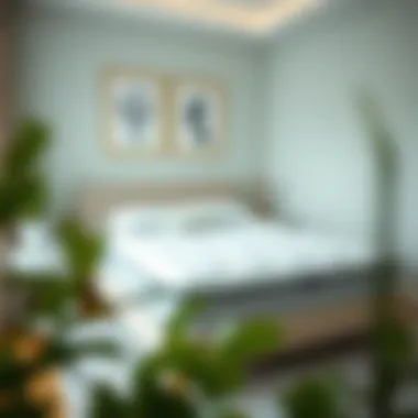 Style Meets Functionality in Zippered Mattress Protectors Stylish zippered mattress protector blending with bedroom decor