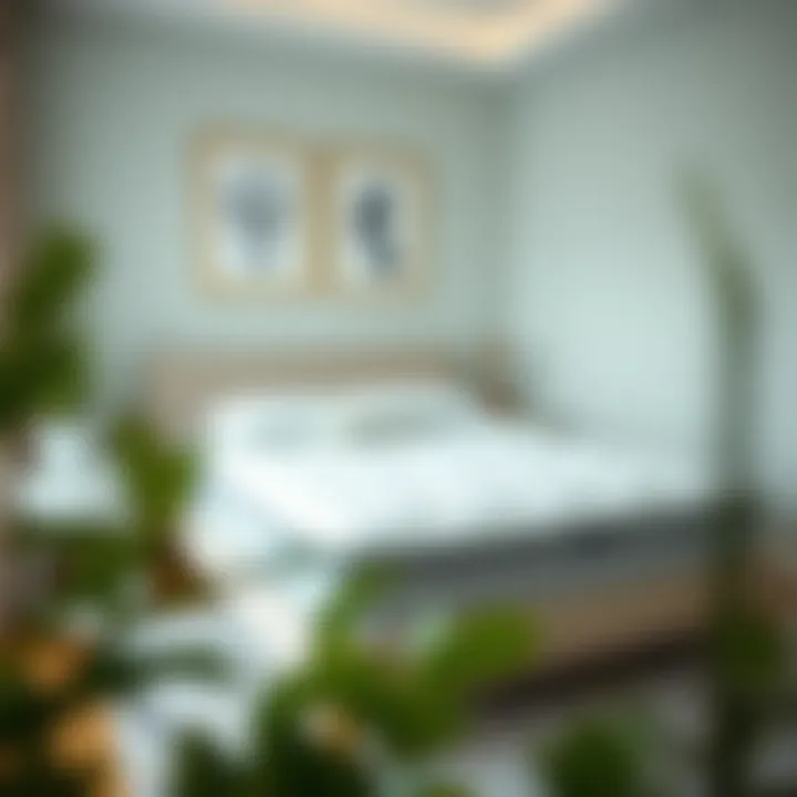 Style Meets Functionality in Zippered Mattress Protectors Stylish zippered mattress protector blending with bedroom decor