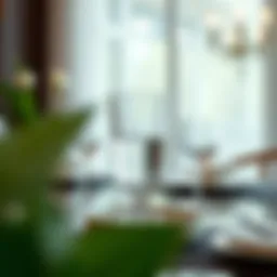 Elegant water glass set enhancing dining experience