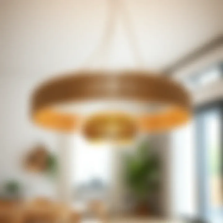 Sustainable chandelier alternatives for children's spaces