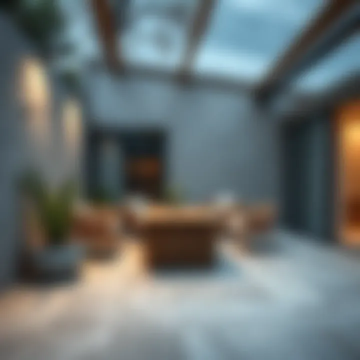 Sustainable Outdoor Tile Design A sustainable outdoor design with eco-friendly tiles