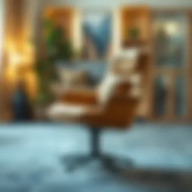 Versatile Single Chair for Diverse Decor Styles Versatile single chair with footrest suitable for various decor styles