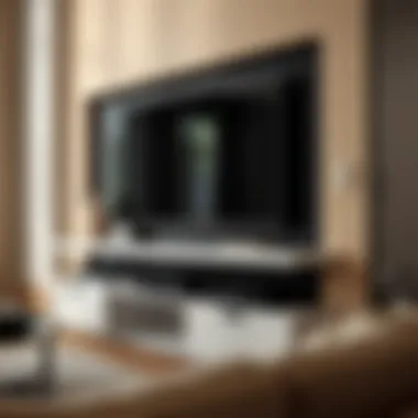 Elegant Accessories for TV Units Elegant accessories enhancing the aesthetic appeal of a TV unit