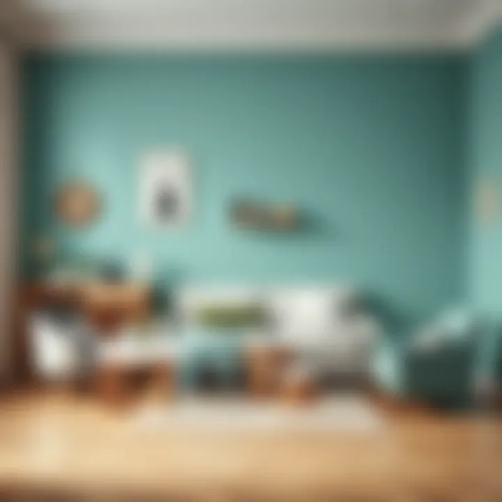 Chic Furniture Arrangement for Kids Stylish furniture arrangement in a kids' room