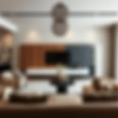 Contemporary Living Space Enhanced by Ceramic Accents Contemporary living space enhanced by stylish ceramic accents